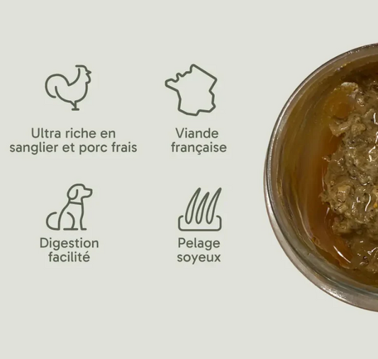 La Pâtée Sanglier Frais